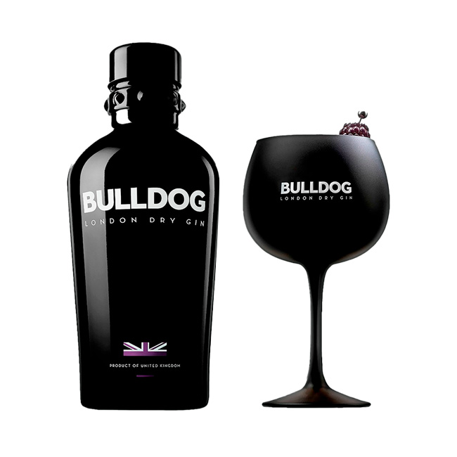 Gin Bulldog 750cc + Copa - Donde La Negra