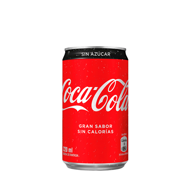 Coca-Cola Zero 220cc (24 Unidades) - Donde La Negra